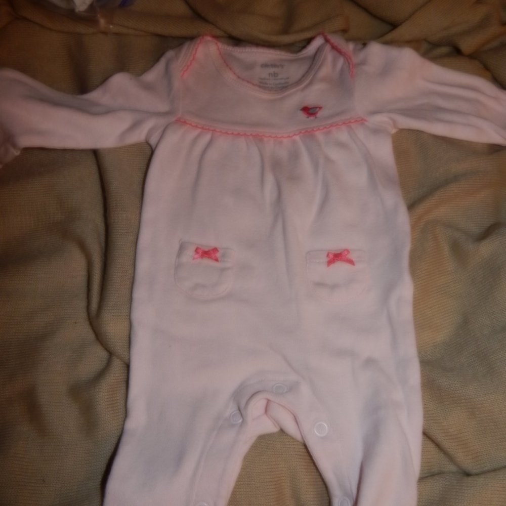 CARTER'S FOOTLESS PAJAMAS